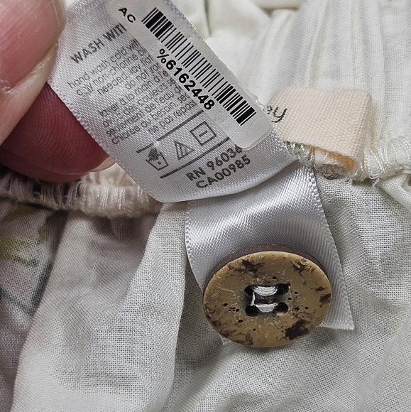 Eberjey Nostalgia Garden Nellie Floral Print Mini-Skirt Cloud Medium - Picture 7 of 15